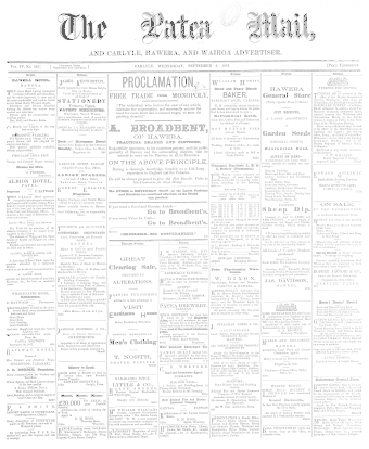 Issue page