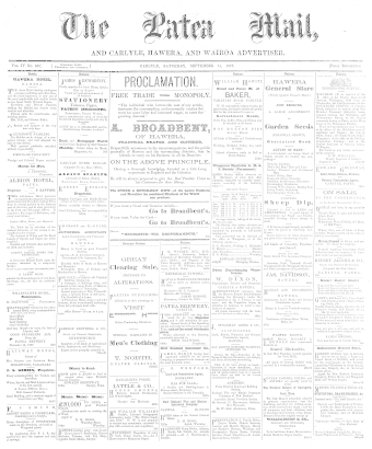 Issue page