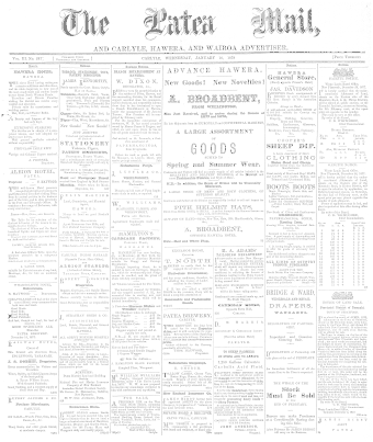 Issue page