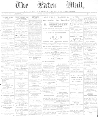 Issue page