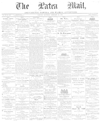 Issue page