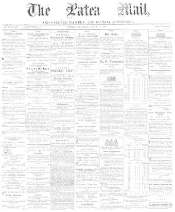 Issue page