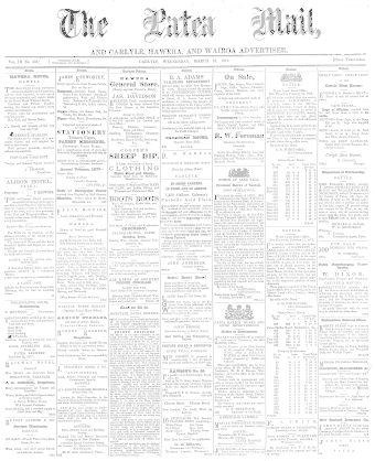 Issue page