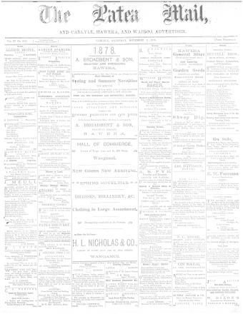 Issue page