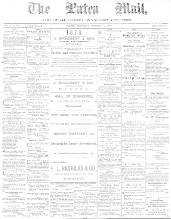 Issue page