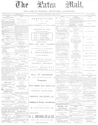 Issue page