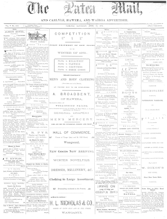Issue page