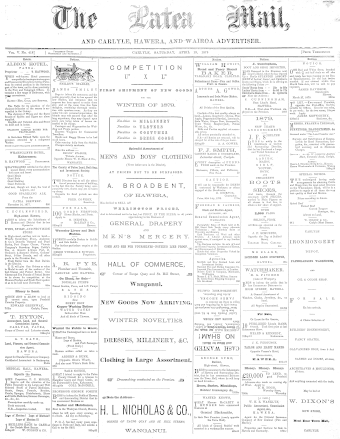 Issue page