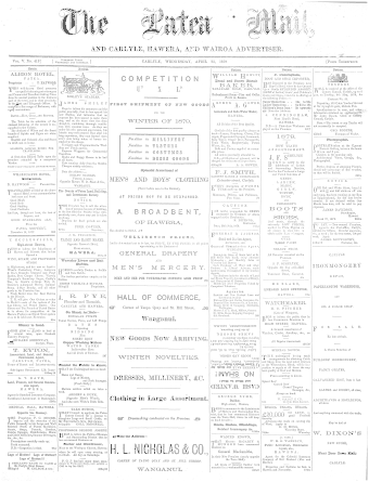 Issue page