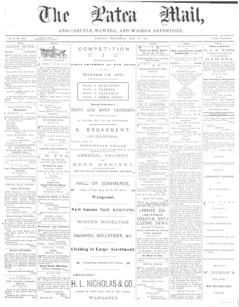 Issue page
