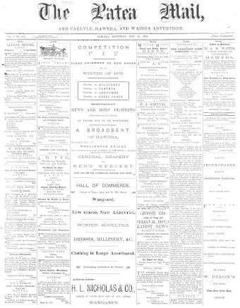 Issue page