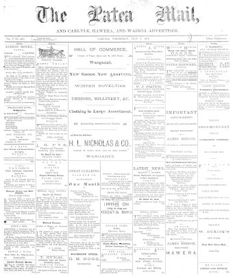 Issue page