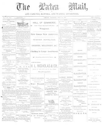 Issue page