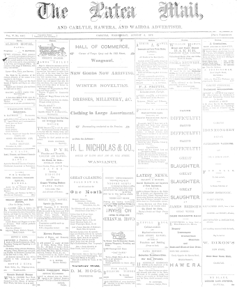 Issue page