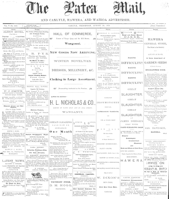 Issue page