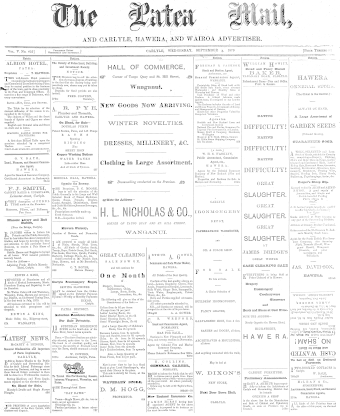 Issue page