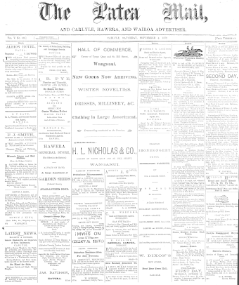 Issue page