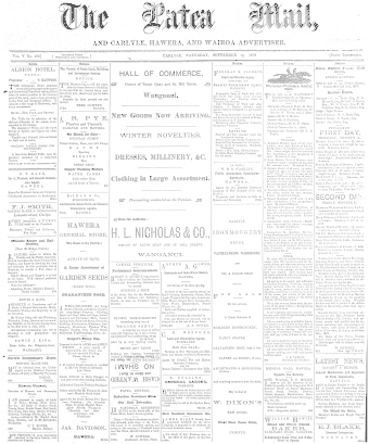 Issue page