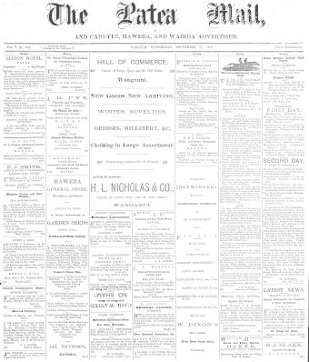 Issue page