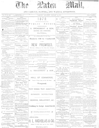 Issue page