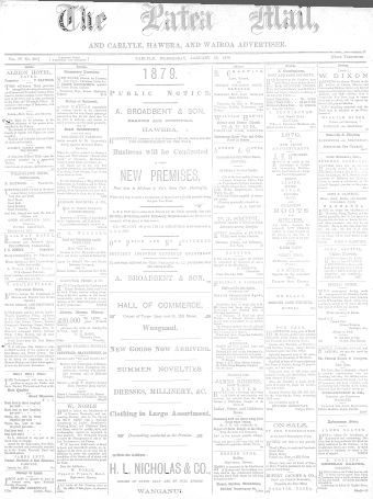 Issue page