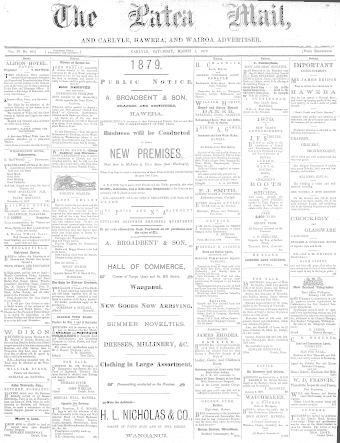 Issue page