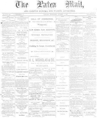 Issue page