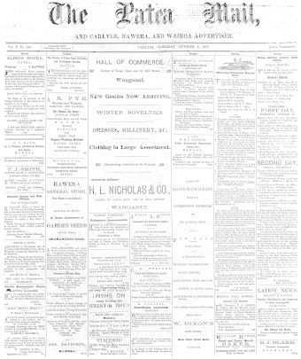 Issue page