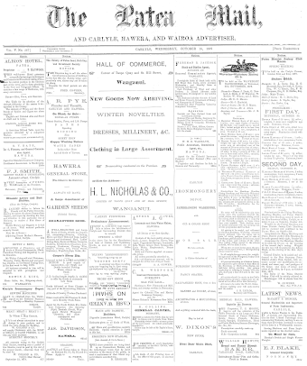 Issue page
