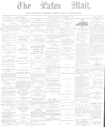 Issue page