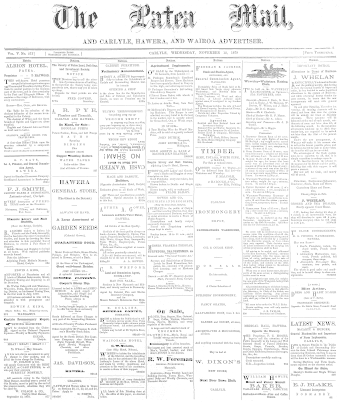 Issue page