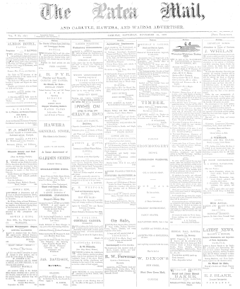 Issue page