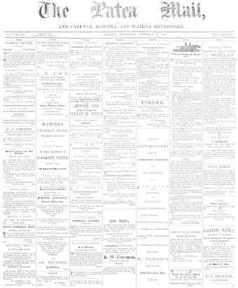 Issue page