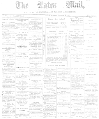 Issue page