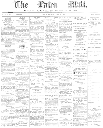 Issue page