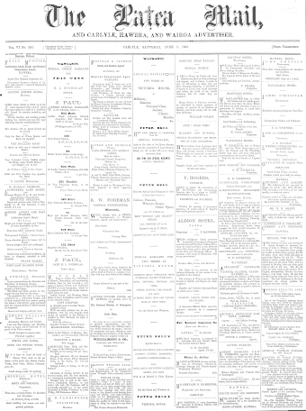 Issue page