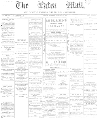 Issue page