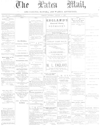 Issue page