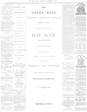 Issue page