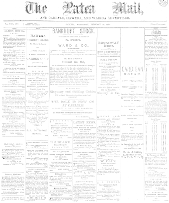 Issue page