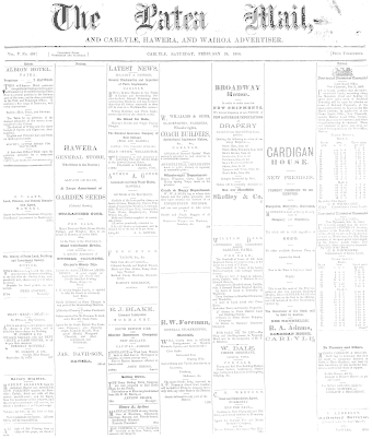 Issue page