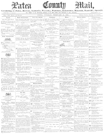 Issue page