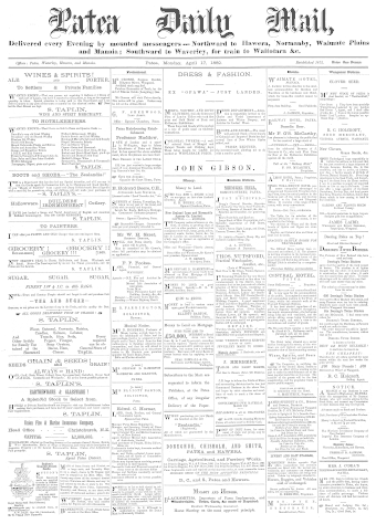 Issue page