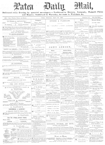 Issue page