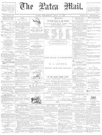 Issue page