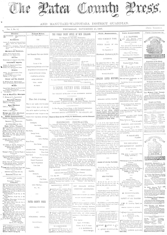 Issue page
