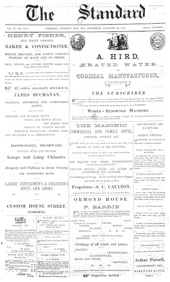 Issue page