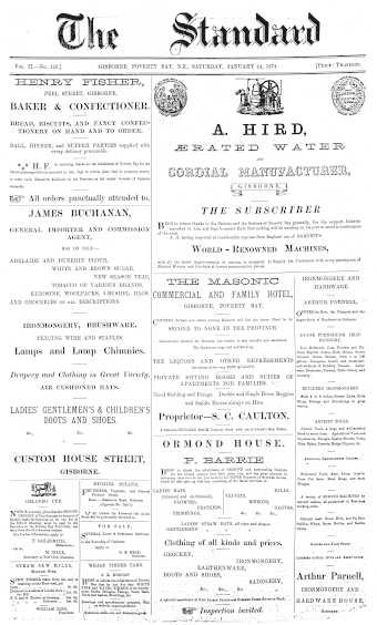 Issue page