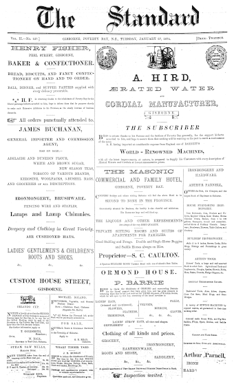 Issue page