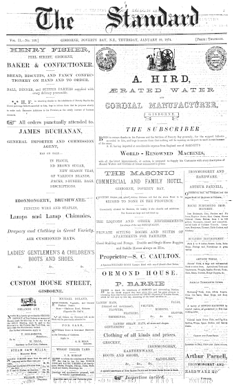 Issue page
